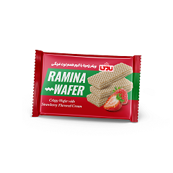 نادی ویفر رامینا کریسپی خانواده  توت فرنگی 125گ